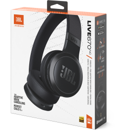 Casque Bluetooth JBL Live 670NC à réduction de bruit - Noir (JBLLIVE670NCBLK)