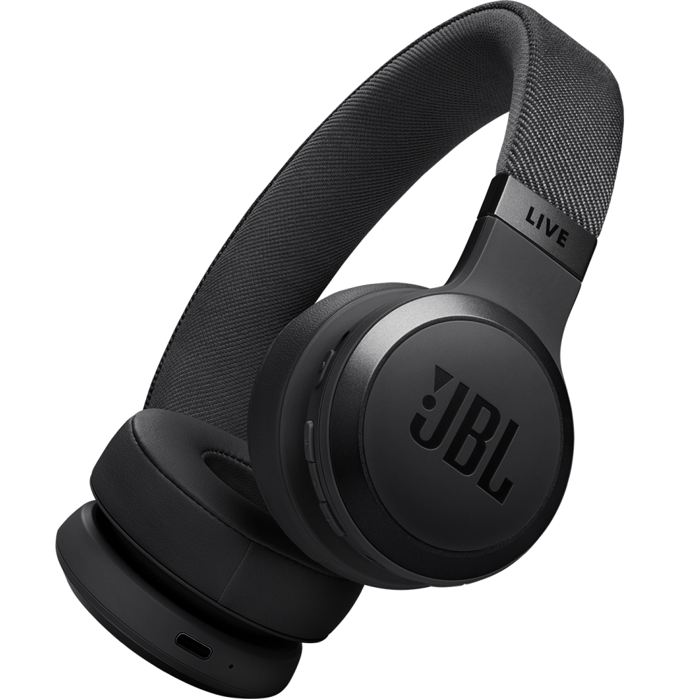 Casque Bluetooth JBL Live 670NC à réduction de bruit - Noir (JBLLIVE670NCBLK)