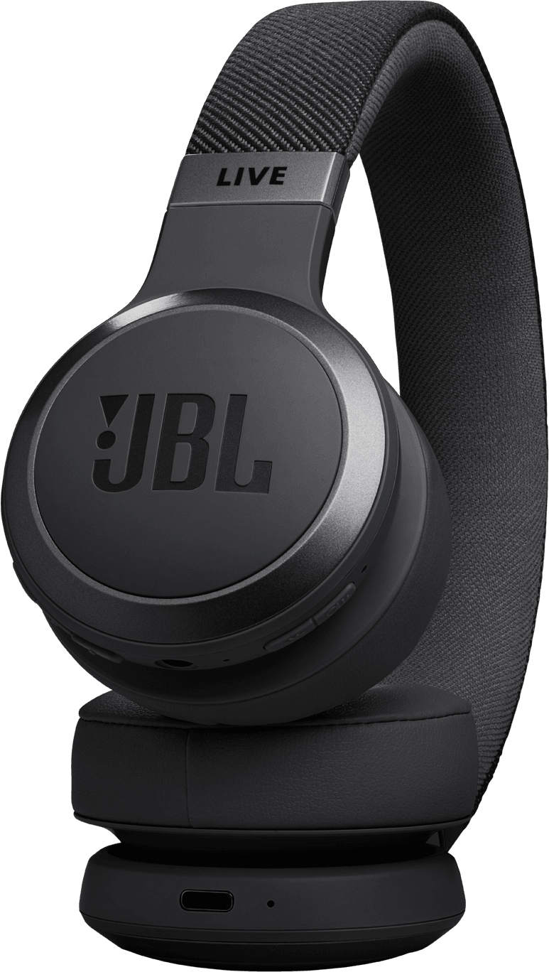 سماعة رأس Bluetooth JBL Live 670NC بخاصية إلغاء الضوضاء - أسود (JBLLIVE670NCBLK) — صورة 2