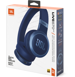 Casque Bluetooth JBL Live 670NC à réduction de bruit - Blue (JBLLIVE670NCBLU)