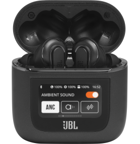 Écouteurs Bluetooth JBL Tour Pro 2 à réduction de bruit - Noir (JBLTOURPRO2BLK)
