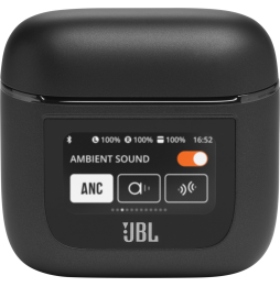 Écouteurs Bluetooth JBL Tour Pro 2 à réduction de bruit - Noir (JBLTOURPRO2BLK)