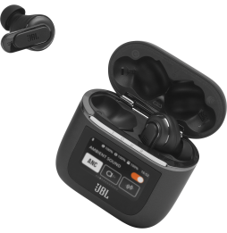 Écouteurs Bluetooth JBL Tour Pro 2 à réduction de bruit - Noir (JBLTOURPRO2BLK)