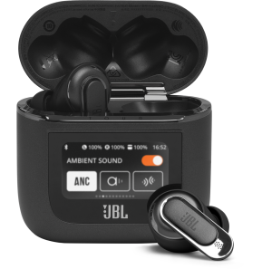 Écouteurs Bluetooth JBL Tour Pro 2 à réduction de bruit - Noir (JBLTOURPRO2BLK)