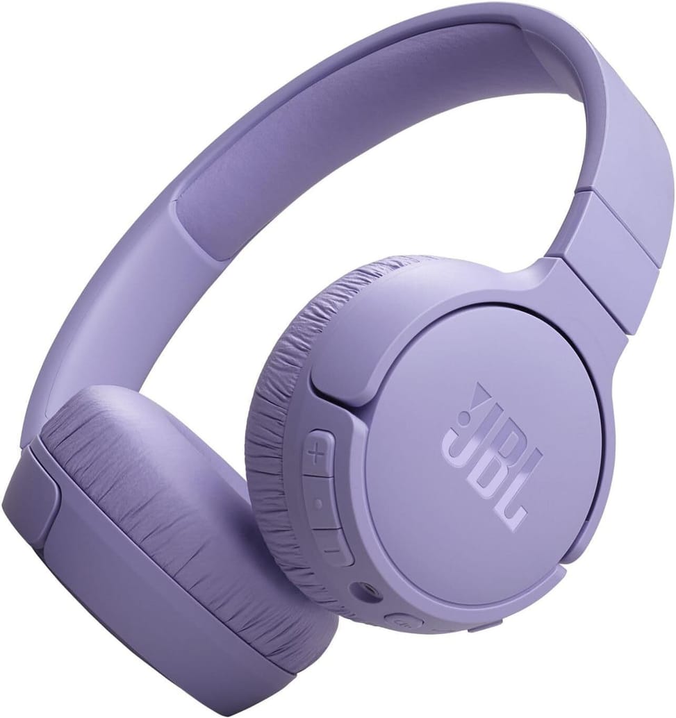 سماعة رأس Bluetooth JBL Tune 670NC بخاصية إلغاء الضوضاء - بنفسجي (JBLT670NCPUR) — صورة 1