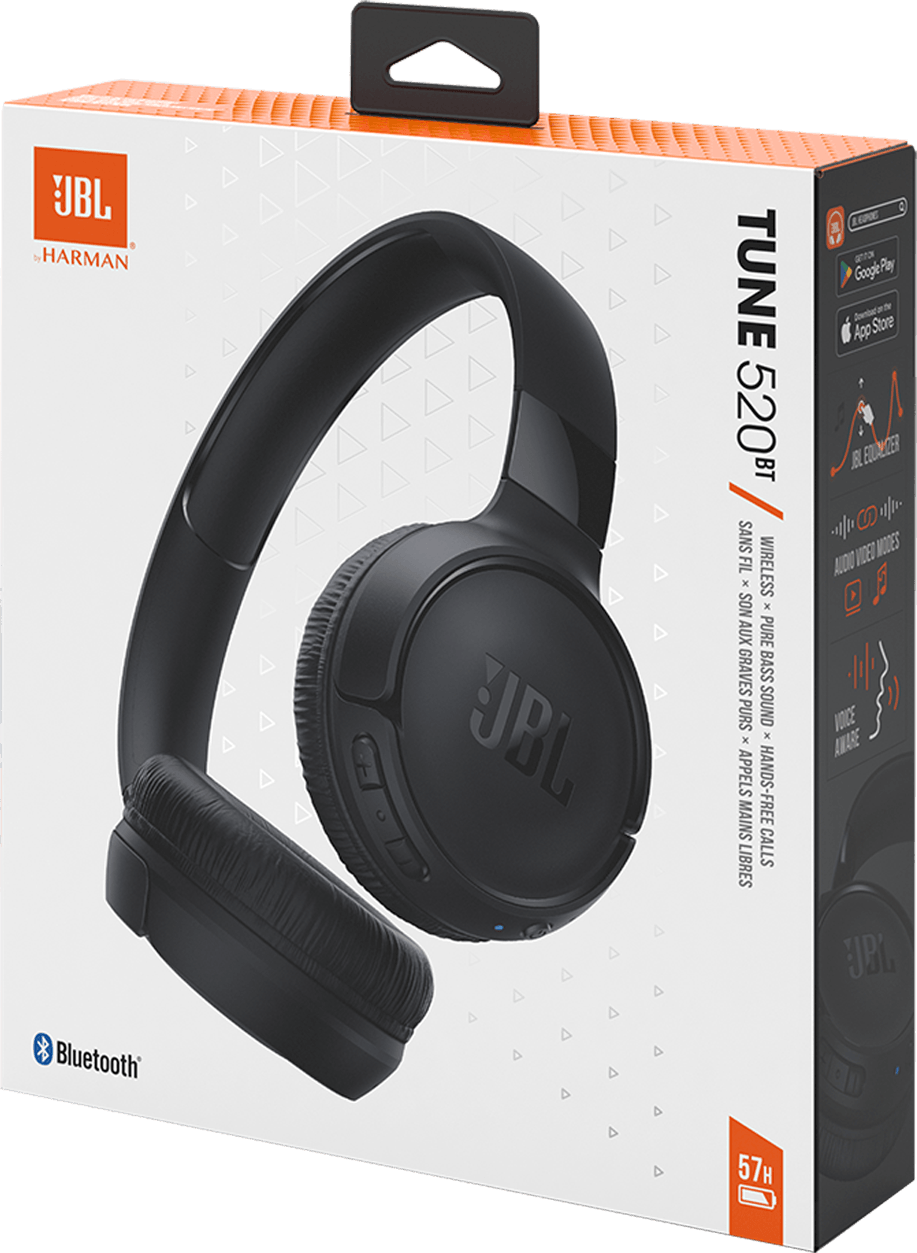 سماعة رأس Bluetooth JBL Tune 520BT - أسود (JBLT520BTBLKEU) — صورة 11