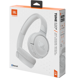 Casque Bluetooth JBL Tune 520BT - Blanc (JBLT520BTWHTEU)