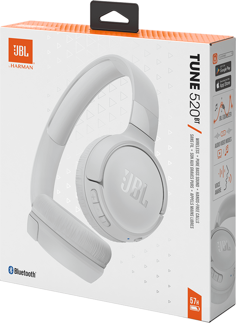 Casque Bluetooth JBL Tune 520BT - Blanc (JBLT520BTWHTEU) — image 11