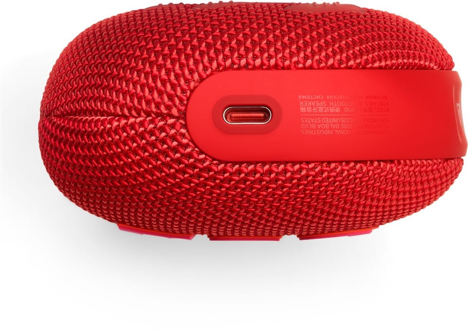 مكبر صوت محمول Bluetooth JBL Clip 5 - أحمر (JBLCLIP5RED) — صورة 8
