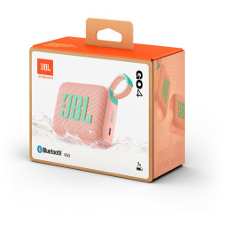 Enceinte Bluetooth portable JBL Go 4 - Rose (JBLGO4PINK)