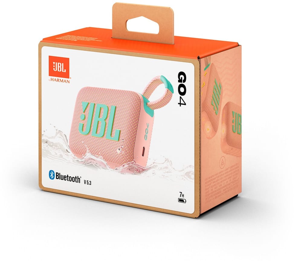 JBL Go 4 Portable Bluetooth Speaker - Pink (JBLGO4PINK) — image 12