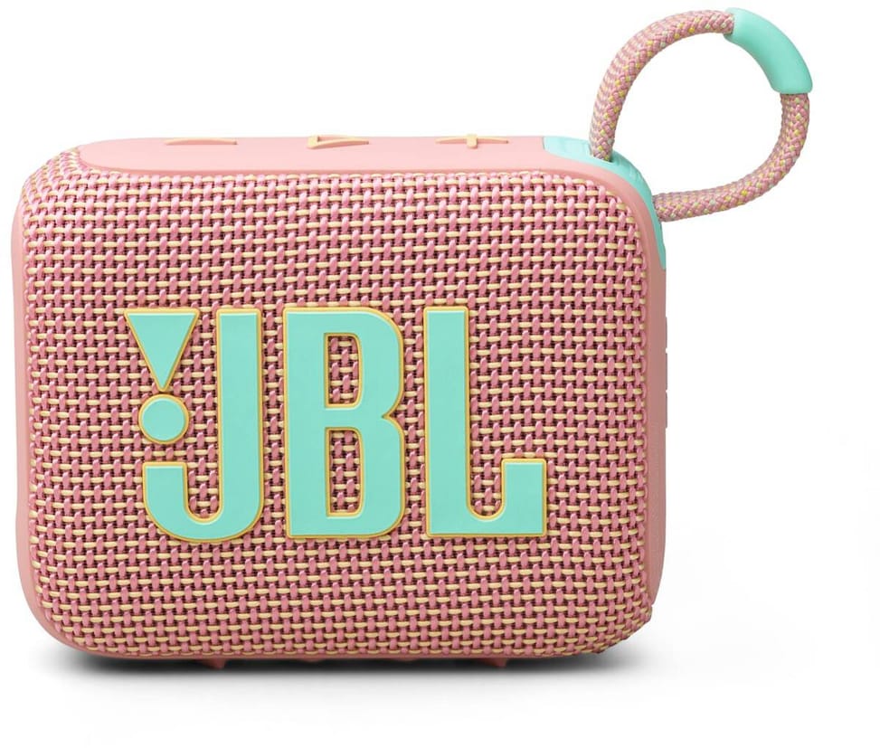 JBL Go 4 Portable Bluetooth Speaker - Pink (JBLGO4PINK) — image 1