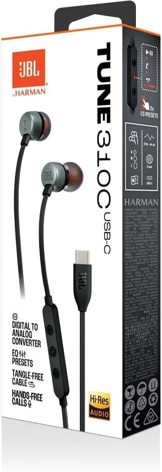 Écouteurs Type-C JBL Tune 310C - Noir (JBLT310CBLK) — image 7