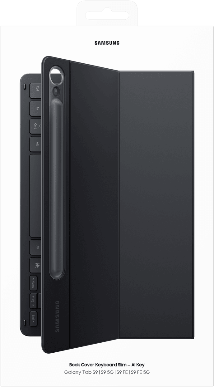 Samsung Clavier Book Cover pour Galaxy Tab S9 avec touche IA (EF-DX720BBFGBE) — image 14