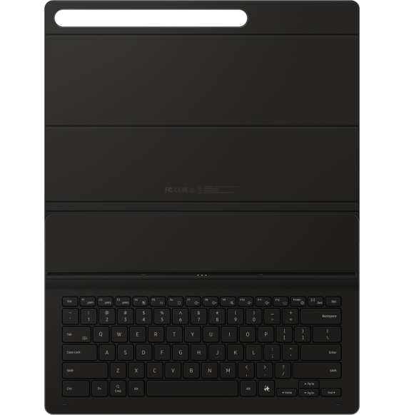 لوحة مفاتيح Samsung Book Cover لـ Galaxy Tab S10 Ultra بمفتاح ذكاء اصطناعي (EF-DX920BBFGBE)