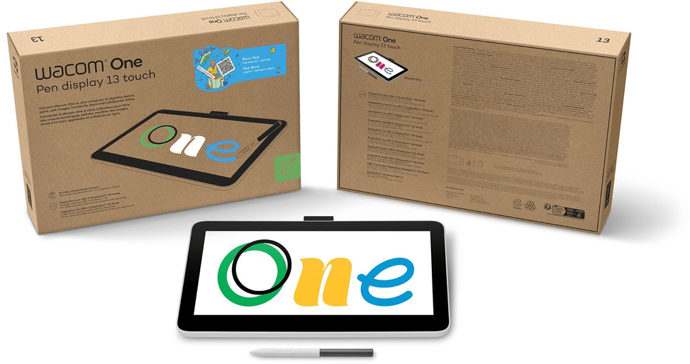 Écran interactif Wacom One 12 : Tablette Graphique avec écran 11.6" Full HD (DTC121W0B) — image 9