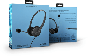 Casque Energy Sistem Office 2 Anthracite - Jack 3,5mm (452132) — image 6