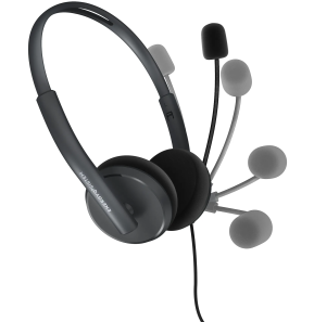 Casque Energy Sistem Office 2 Anthracite - Jack 3,5mm (452132)