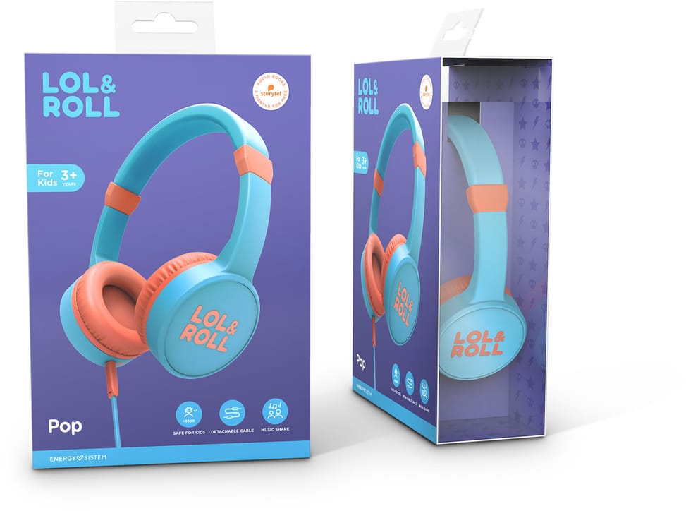 سماعة رأس Energy Sistem Lol&Roll Pop Kids - Jack 3.5mm (451166) — صورة 6