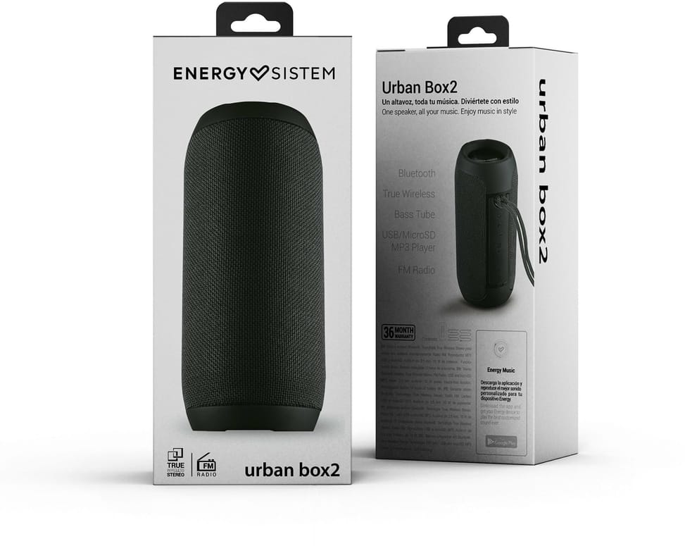 Enceinte portable Energy Sistem Urban Box 2 Onyx (449323) — image 5