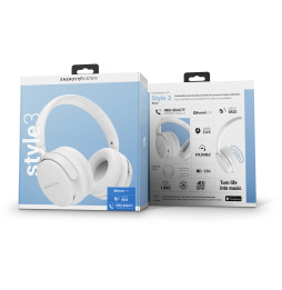 Casque Bluetooth Energy Sistem Style 3 - Blanc (454143)
