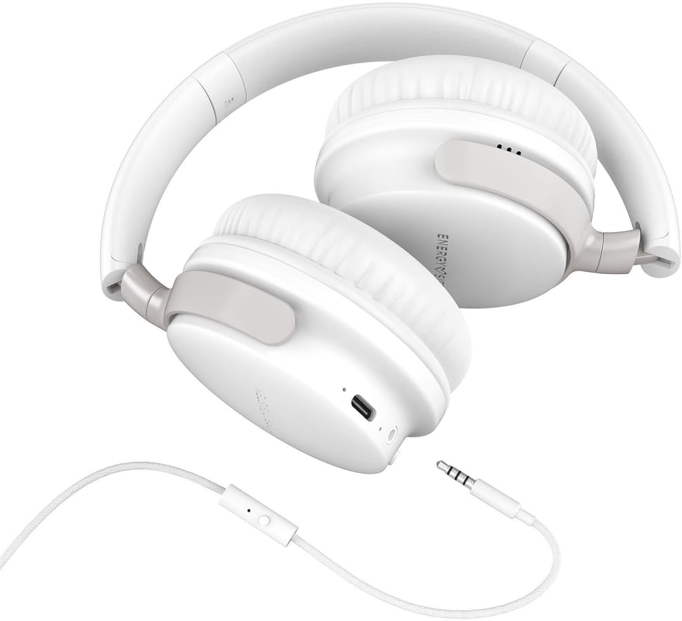 سماعة رأس Bluetooth Energy Sistem Style 3 - أبيض (454143) — صورة 4