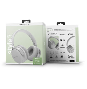 Casque Bluetooth Energy Sistem Style 3 - Gris (453030)