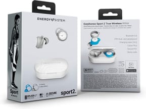 Écouteurs Energy Sistem Sport 2 True Wireless - Blanc (451012) — image 5