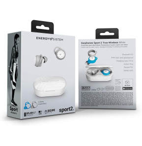 Écouteurs Energy Sistem Sport 2 True Wireless - Blanc (451012)