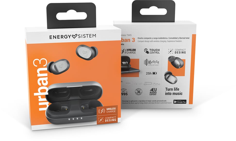 Écouteurs Energy Sistem True Wireless Urban 3 Space (451852) — image 6