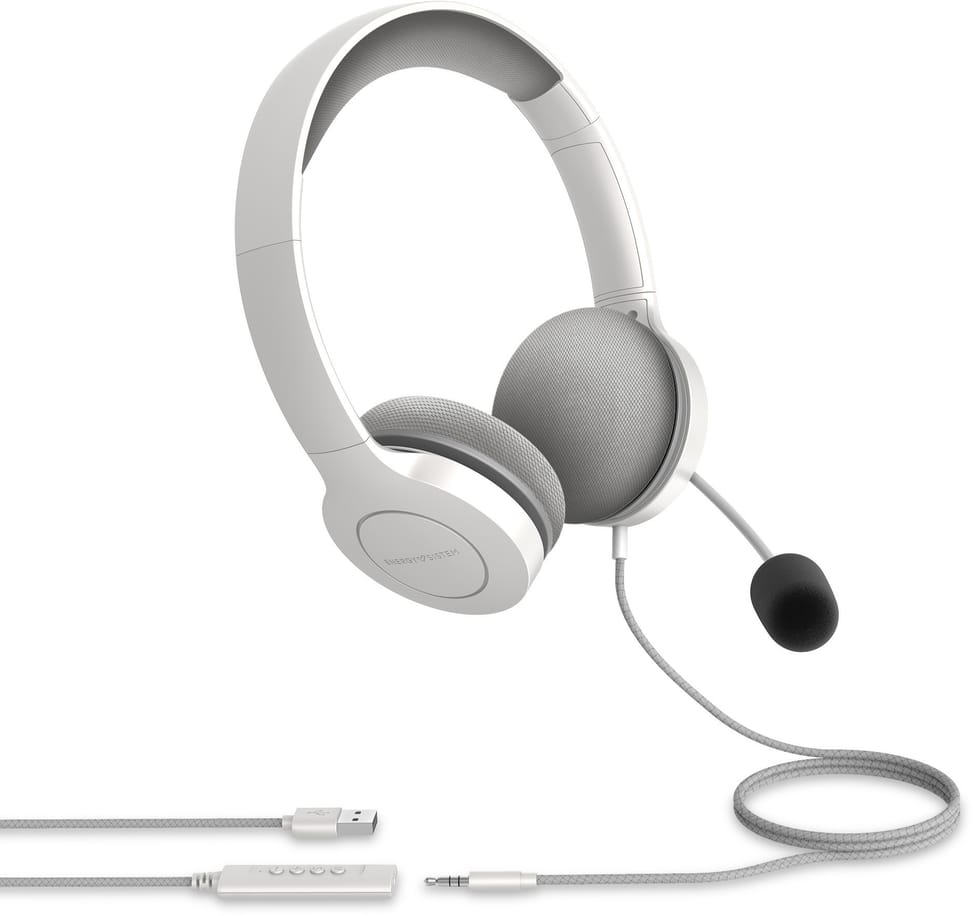 Energy Sistem Office 3 Headset White - 3.5 mm Jack / USB (8432426452156) — image 1