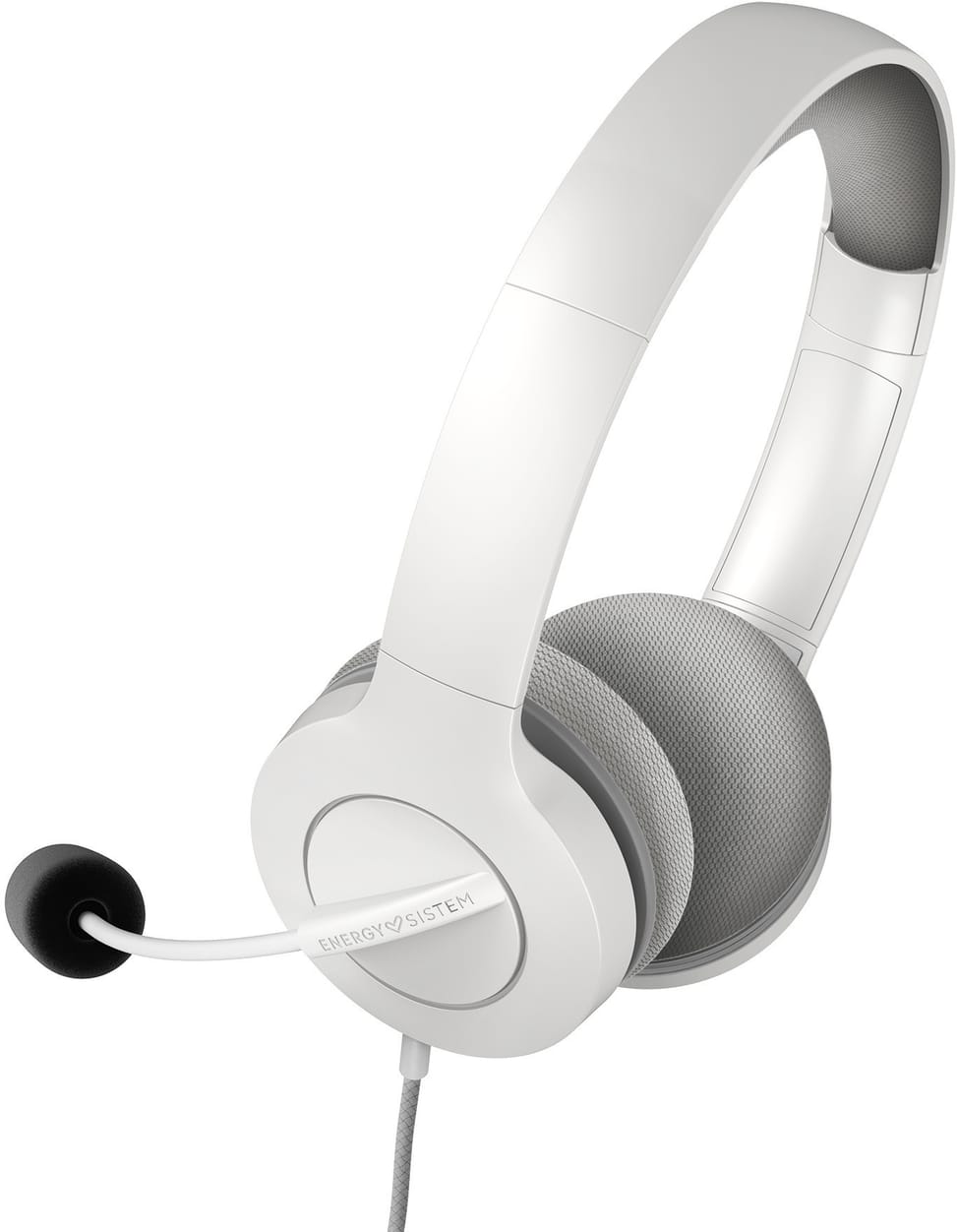 Energy Sistem Office 3 Headset White - 3.5 mm Jack / USB (8432426452156) — image 4