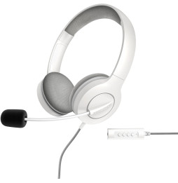 Casque Energy Sistem Office 3 Blanc - Jack 3,5 mm / USB (8432426452156)