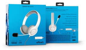 Casque Energy Sistem Office 3 Blanc - Jack 3,5 mm / USB (8432426452156) — image 7