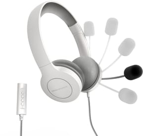 Casque Energy Sistem Office 3 Blanc - Jack 3,5 mm / USB (8432426452156) — image 6