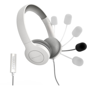 Casque Energy Sistem Office 3 Blanc - Jack 3,5 mm / USB (8432426452156)