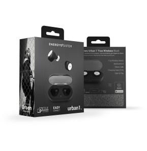 Écouteurs Bluetooth Energy Sistem Urban 1 True Wireless - Noir (449767)