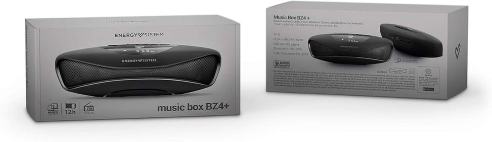 مكبر صوت محمول Energy Sistem Music Box BZ4+ (451999) — صورة 5