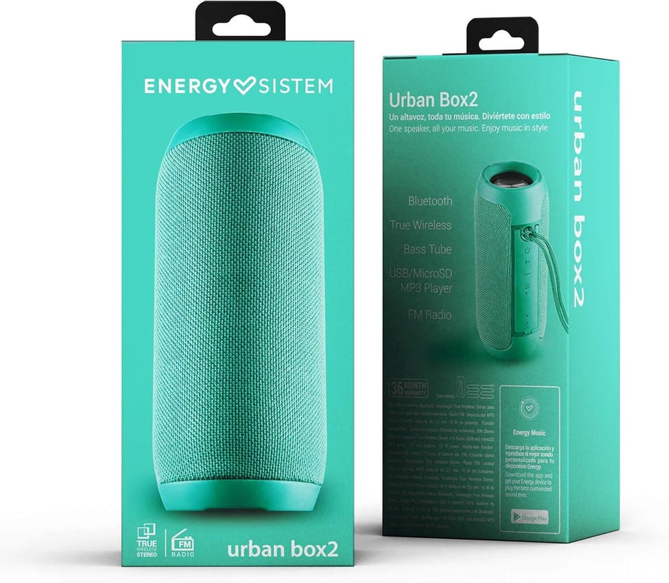 Enceinte portable Energy Sistem Urban Box 2 Jade (449330) — image 6