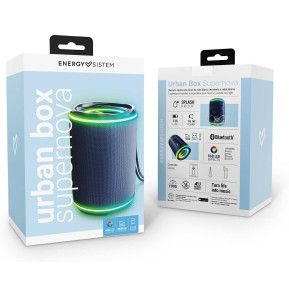 Enceinte portable Bluetooth Energy Sistem Urban Box Supernova - Bleu (454952)