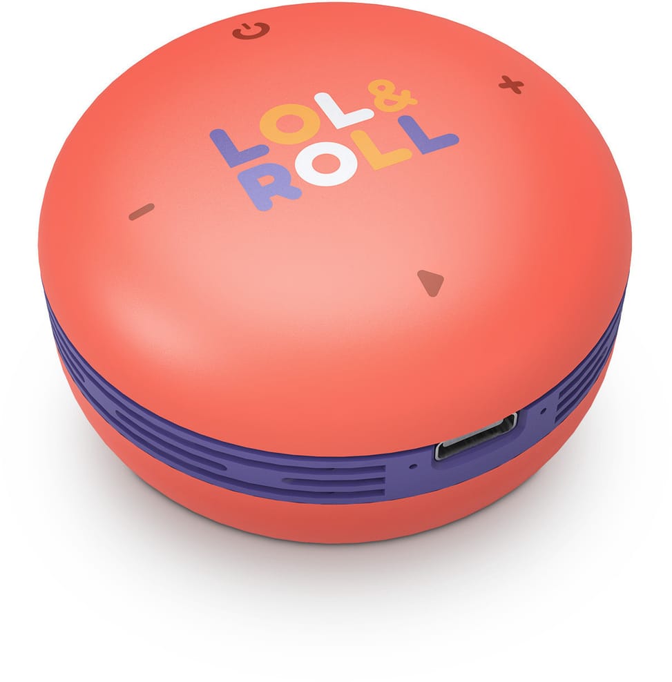 مكبر صوت محمول Bluetooth Energy Sistem Lol&Roll Pop - برتقالي (454983) — صورة 1
