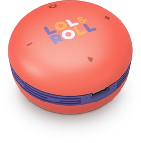 Energy Sistem Lol&Roll Pop Portable Bluetooth Speaker - Orange (454983)