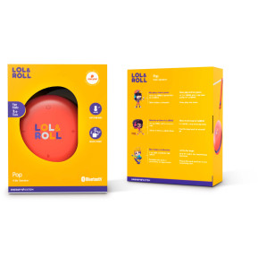 Enceinte portable Bluetooth Energy Sistem Lol&Roll Pop - Orange (454983)