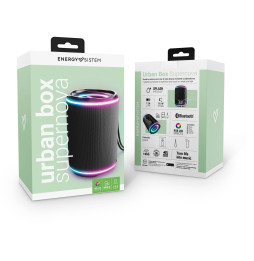 Enceinte portable Bluetooth Energy Sistem Urban Box Supernova - Noir (454938)