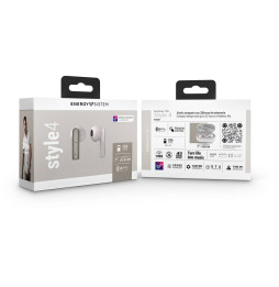 Écouteurs Bluetooth Energy Sistem Style 4 True Wireless Cream (453511)