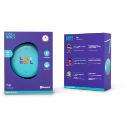 Enceinte portable Bluetooth Energy Sistem Lol&Roll Pop Kids - Bleu (454969)