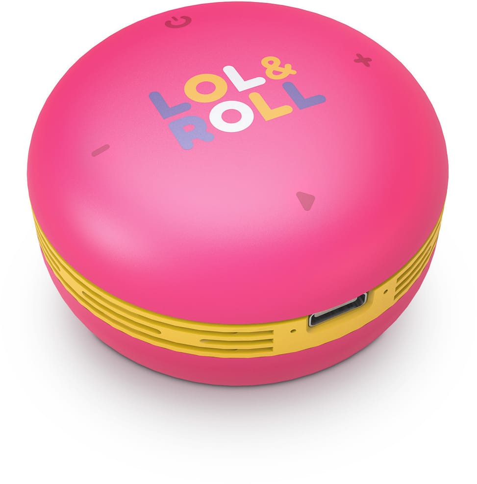 Energy Sistem Lol&Roll Pop Kids Portable Bluetooth Speaker - Pink (454976) — image 1