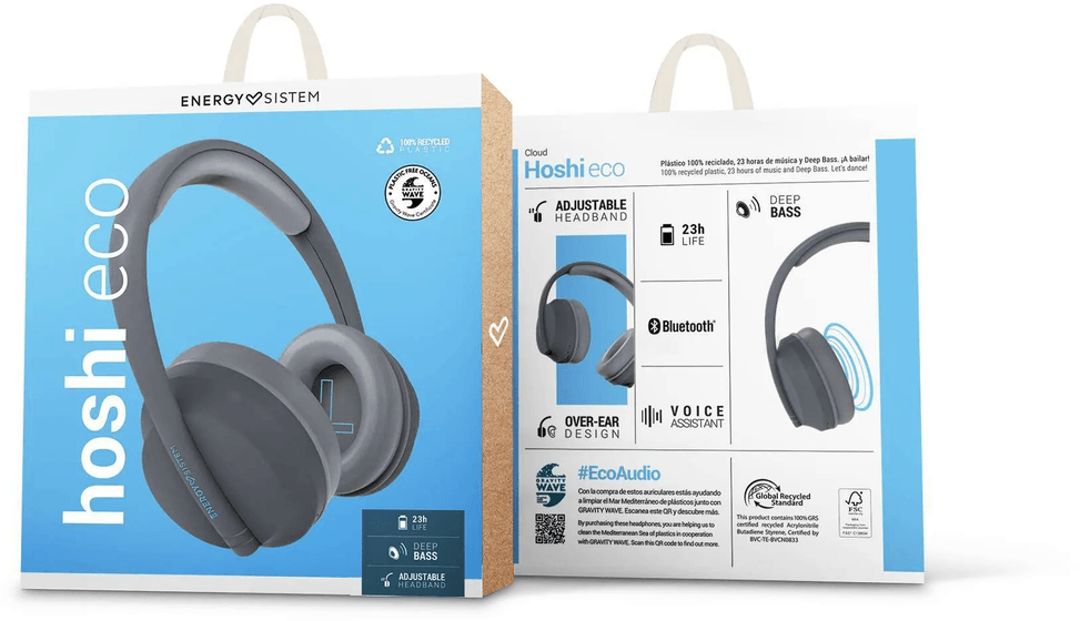 سماعة رأس Bluetooth Energy Sistem Hoshi ECO Cloud (457564) — صورة 6