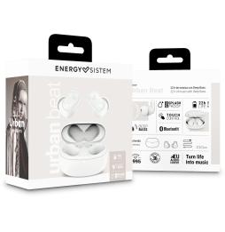 Écouteurs Bluetooth Energy Sistem True Wireless Urban Beat Snow (455256)