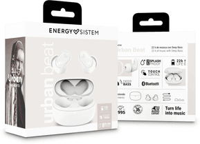 Écouteurs Bluetooth Energy Sistem True Wireless Urban Beat Snow (455256) — image 6
